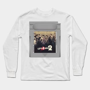 Left 4 Dead 2 Game Cartridge Long Sleeve T-Shirt